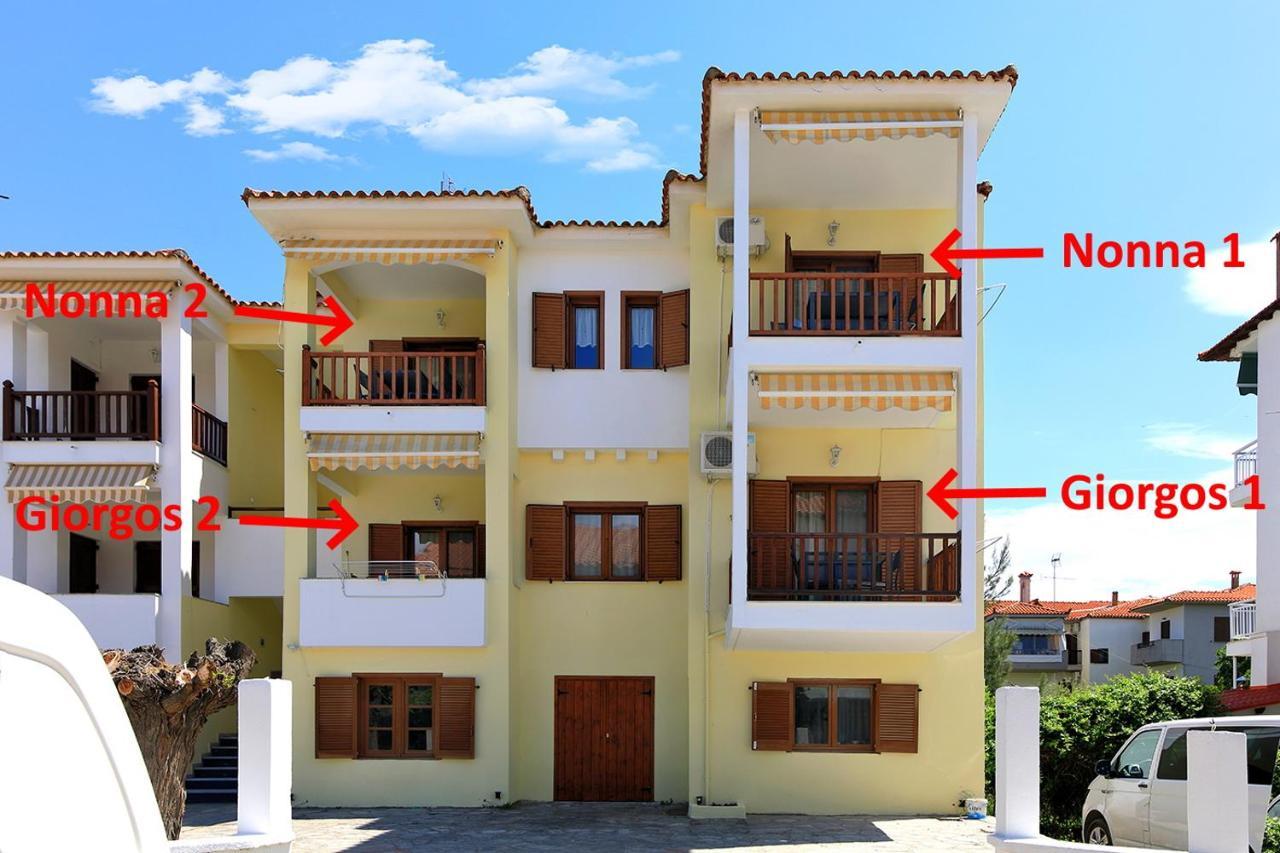 Agapitos Apartments Nikiti  Exterior photo